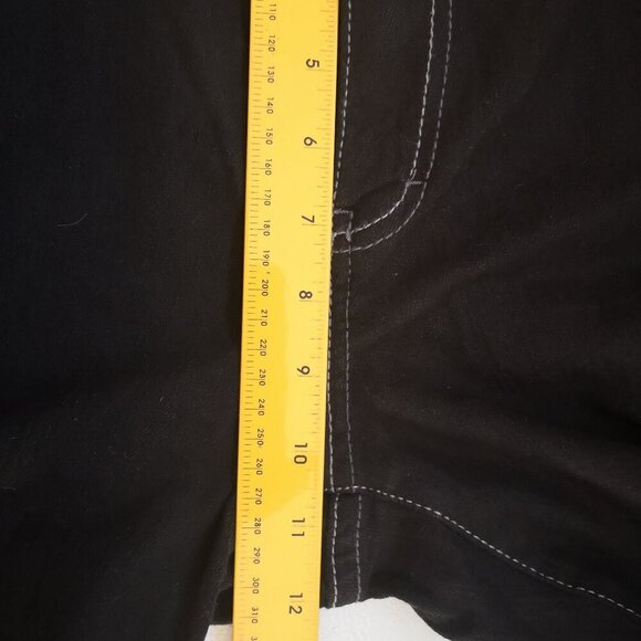 NWT Calvin Klein Ladies Plus Size 16W x 32 Black Bootcut Jeans - Picture 14 of 15